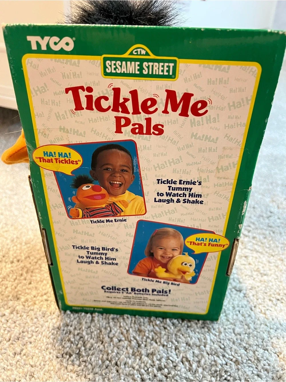 Tyco Tickle Me Ernie Plush. Vintage 1996. New In Box.